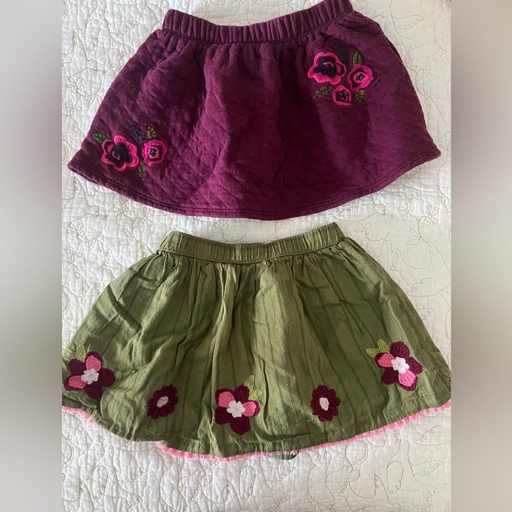 Gymboree Girls 4T Skirt Bundle
